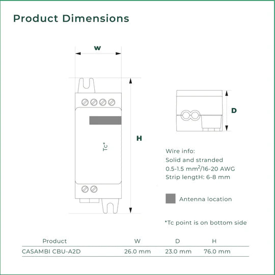 Casambi CBU-A2D
